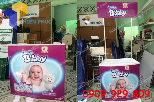 booth nhua lap rap