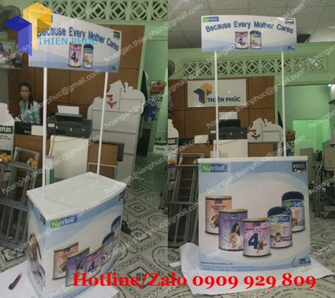 booth nhua lap rap 