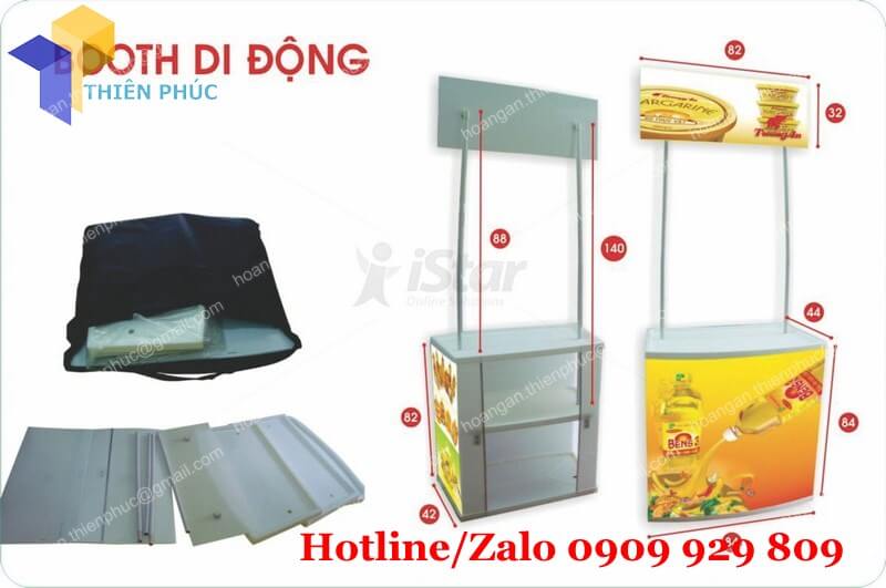 booth nhua lap rap