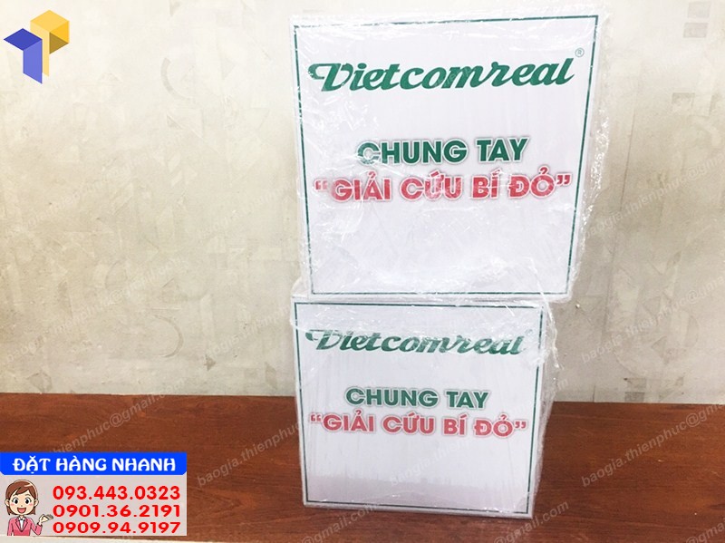 thung phieu mica boc tham