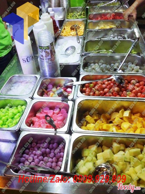 khay dung ban trai cay bang inox