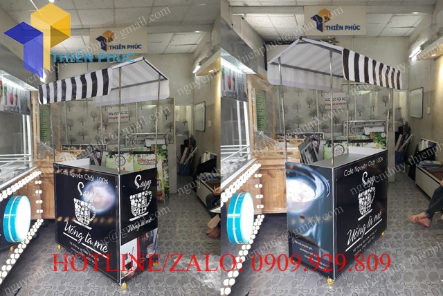 xe ban cafe mang di di dong