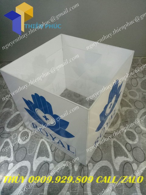 thung bo phieu mica