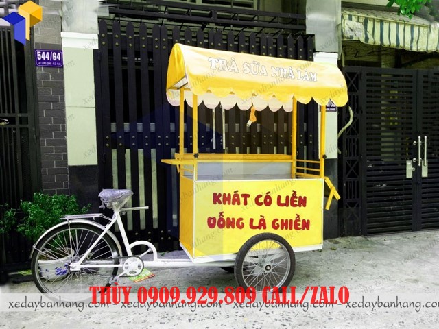 xe ban tra sua