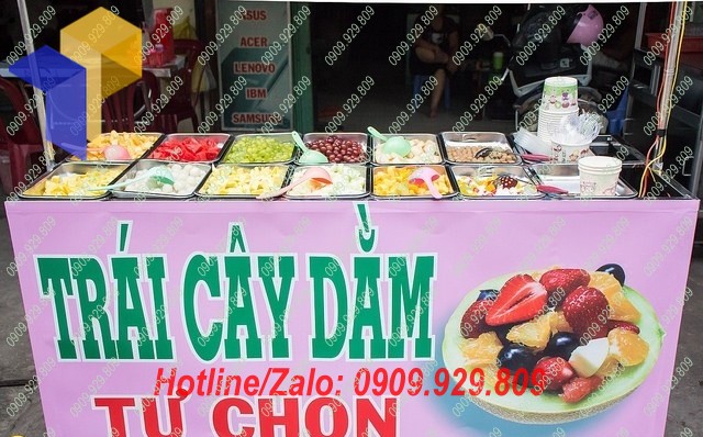 khay trai cay dam inox