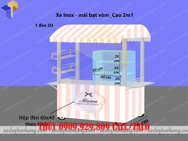 Xe Inox-mai bat vom_1m4_Mat truoc