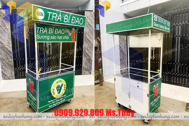 thiet ke xe ban nuoc tra bi dao