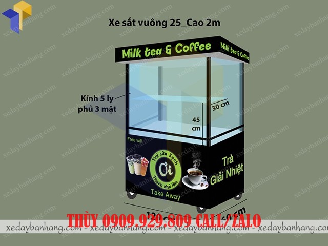 Xe sat vuong 25_1m2_mau den_mat truoc