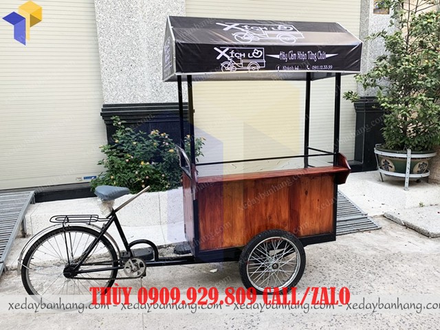 xe dap ban cafe luu dong