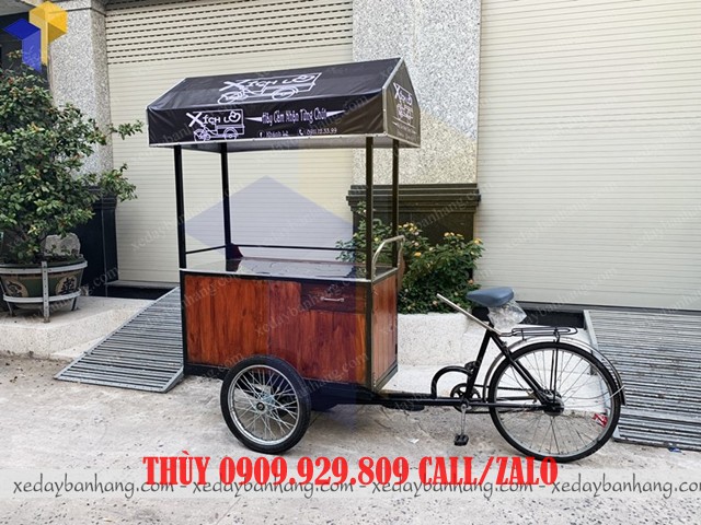 xe dap ban cafe pha may