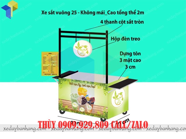 Xe sat vuong 25_1m2_khong mai_mat truoc